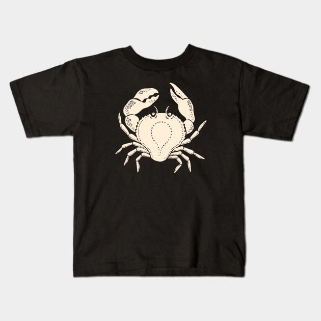 Crab Invasion Light Kids T-Shirt by Rebelform